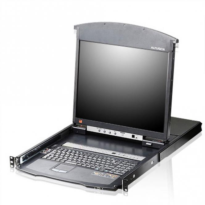 KL1508AiN 48cm LCD IP-KVM 8-Port, FR-Layout 