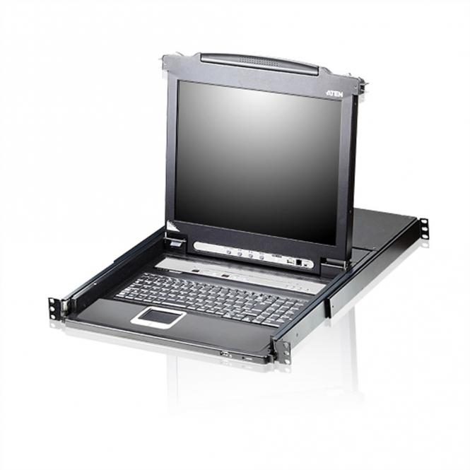 CL5716M Commutateur KVM LCD, USB-PS/2, VGA, disposition britannique 