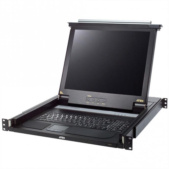 CL1000M Console KVM, LCD 43cm, VGA, PS/2, FR-Layout 