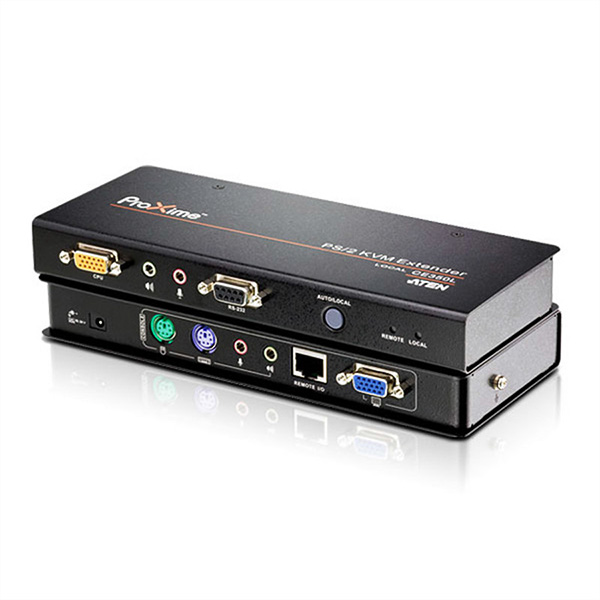 CE350 Prolongateur KVM VGA, USB, Audio, RS232, 150m 