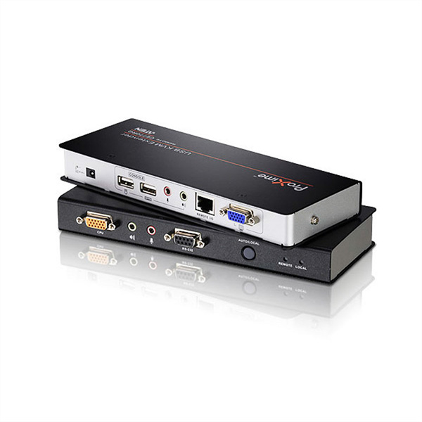 CE770 Prolongateur KVM VGA, USB, Audio, RS232, 300m 
