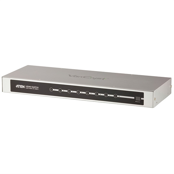 VS0801H Switch HDMI-A/V 8 ports et télécommande infrarouge 