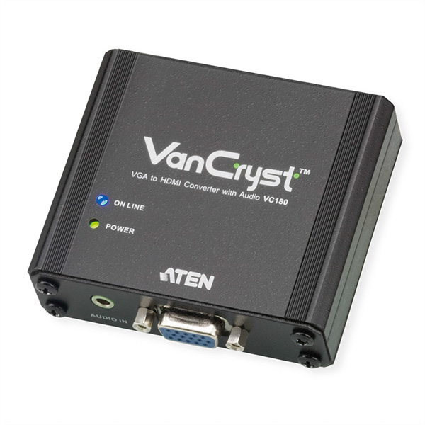 VC180 Convertisseur audio-vidéo VGA-HDMI 