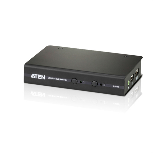 CS72D Commutateur KVM DVI USB à 2 ports 