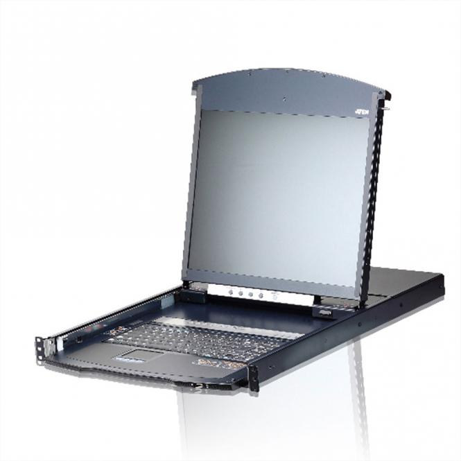 KL1108VN 48cm LCD IP-KVM 8-Port, CH-Layout 