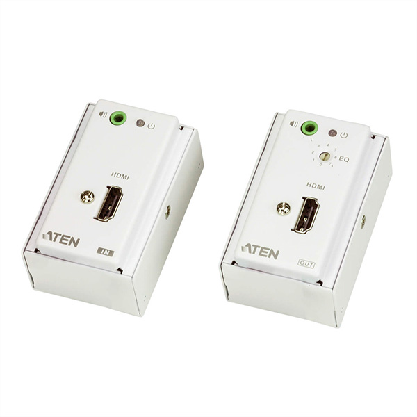 HDMI und Audio Kat. 5 Extender mit Wandplatte 