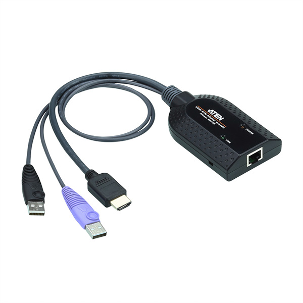 KA7188 Câble adaptateur KVM de média virtuel HDMI USB 
