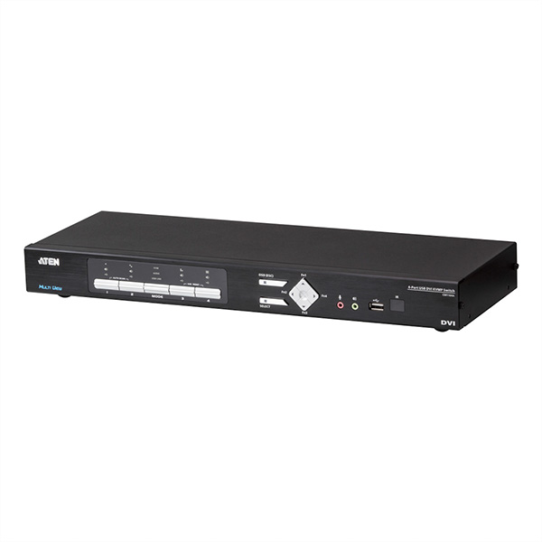 CM1164A Commutateur KVMP multivue DVI USB à 4 ports 