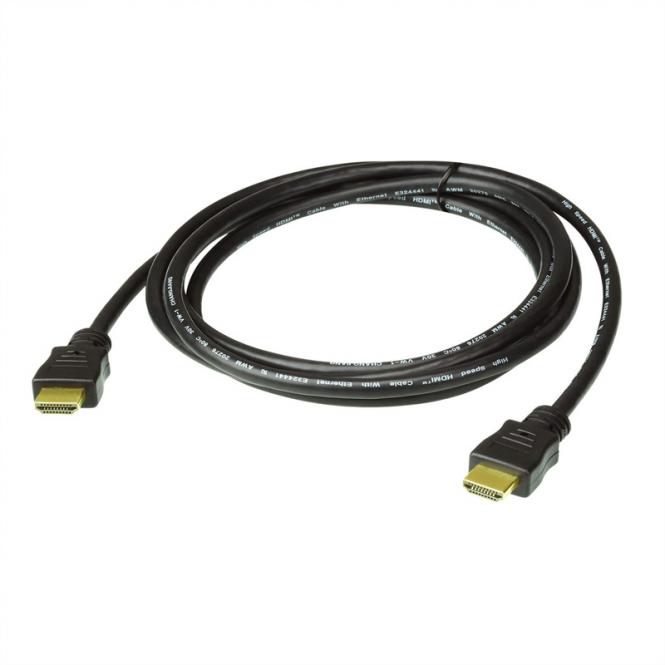 2L-7D03H High Speed True 4K HDMI Kabel mit Ethernet, schwarz, 3m 