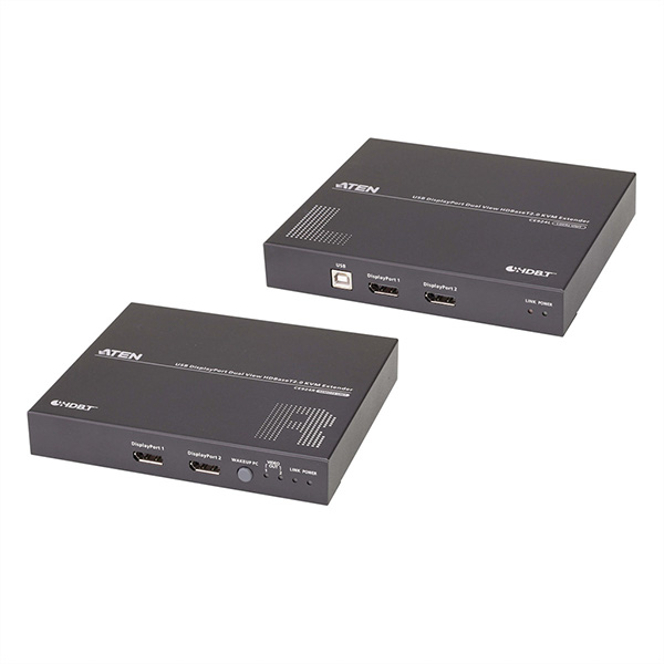 CE924 USB DisplayPort Dual-Anzeige HDBaseT 2.0 KVM Extender 
