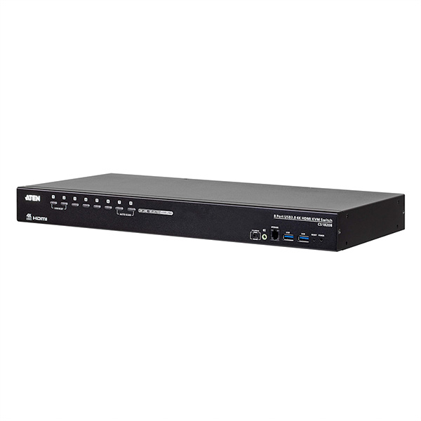 CS1844 Commutateur KVM deux affichages HDMI 4K 4 ports USB 3.0 
