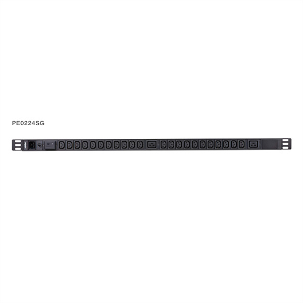 PE0224SG 0U Basis PDU 24 ports Avec protection de surtension 