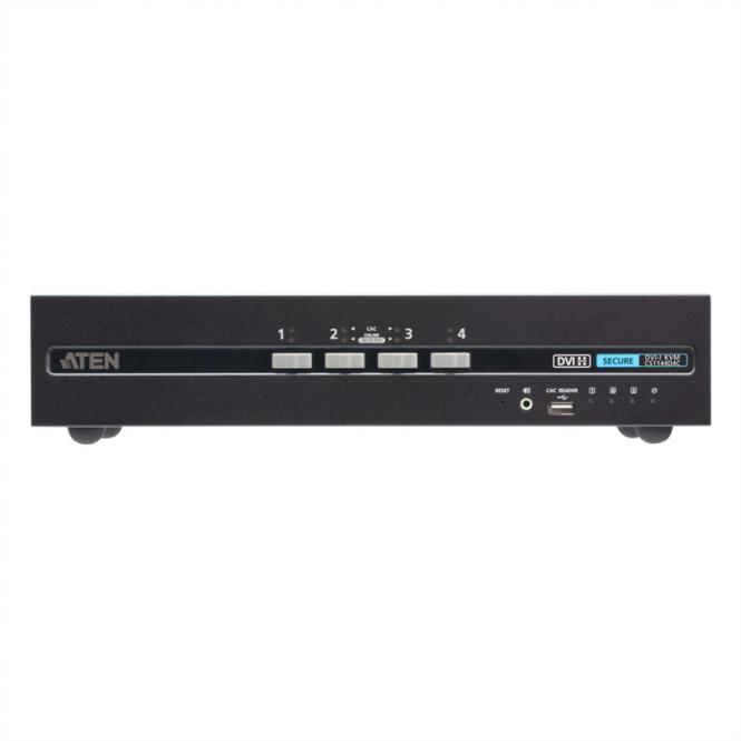 CS1144D4C Commutateur KVM sécurisé DVI à 4 ports USB et double affichage av 