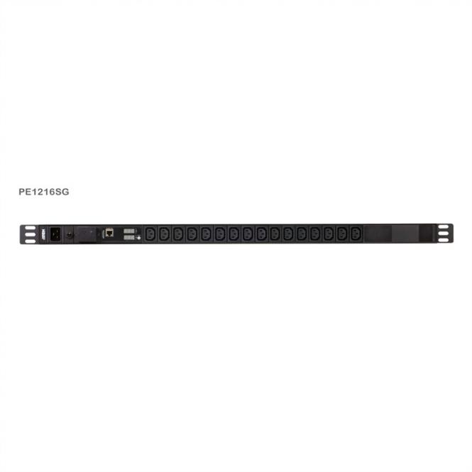 PE1216SG PDU 0U de base avec mesure et protection contre les surtensions 