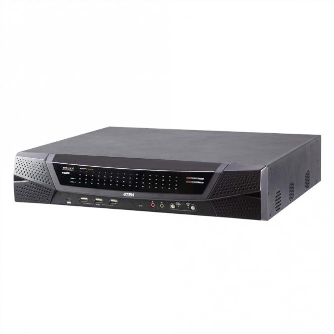 KN8064VB 64-Port Multi Interface Cat 5 KVM over IP Switch 1 Local 8 Remote Access 
