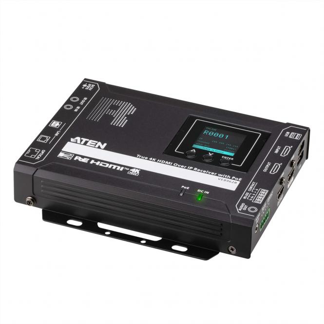 VE8962R True 4K HDMI over IP Receiver with PoE 