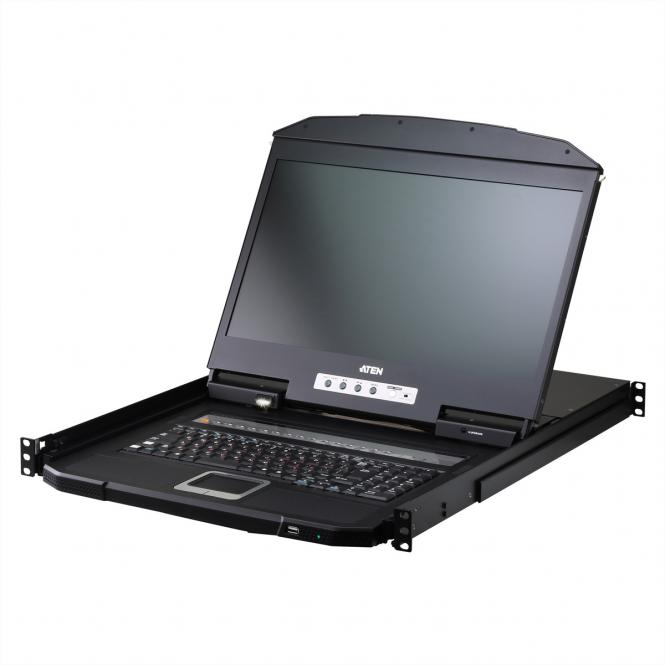 CL3716iNW CH : console KVM LCD USB HDMI à 16 ports, configuration CH 