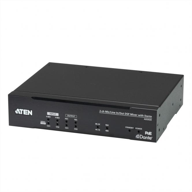 AD202E DSP Mixer 2-CH mit DSP und Dante 