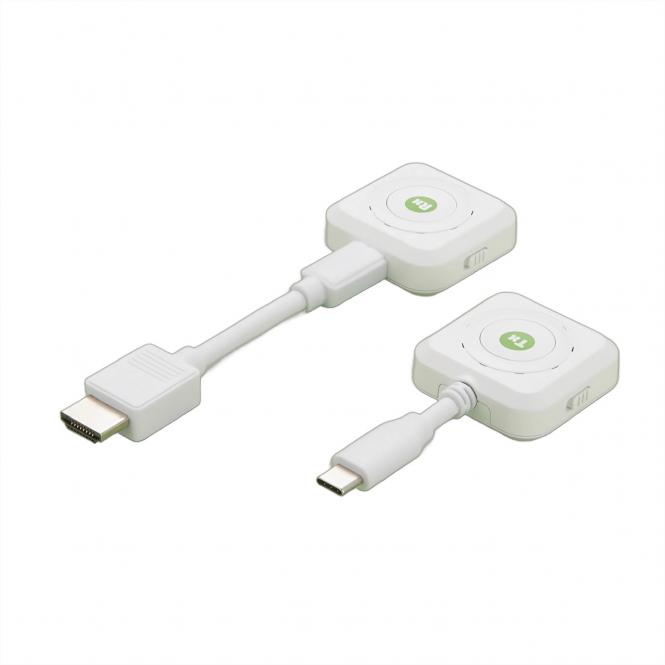 Wireless HDMI A/V Adapter-System, USB-C (Sender) - HDMI (Empfänger), 20m 
