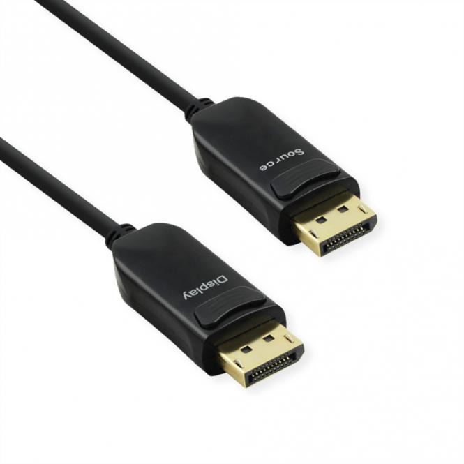 DisplayPort v1.4 Kabel (AOC), ST/ST, 15m 
