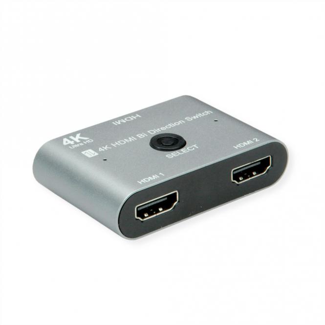 Switch HDMI bidirectionnel 4K, 2 ports 