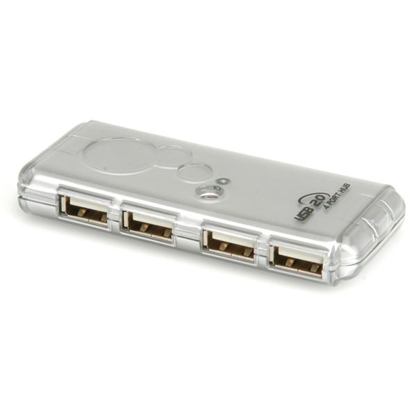 USB 2.0, Hub pour ordinateurs portables, 4 ports 