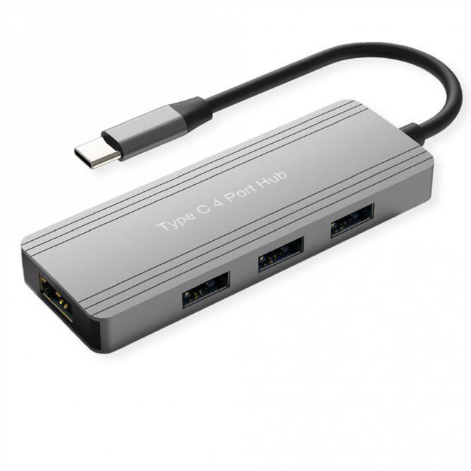Hub USB 3.2 Gen 1, 4 ports, type C 