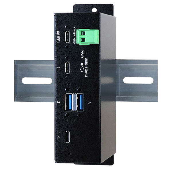 EX-1274HMV Hub métal USB 3.1 (Gen2), 4 ports 