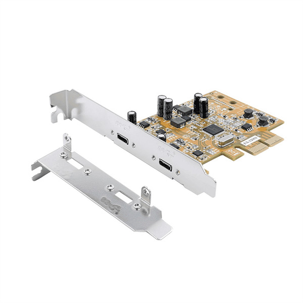 EX-12003 Carte USB 3.1 Gen2 PCIe, 2 ports type C 