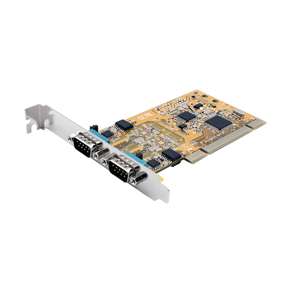 EX-42032IS Carte PCI 2 ports RS-232/422/485 avec protection de surtension 