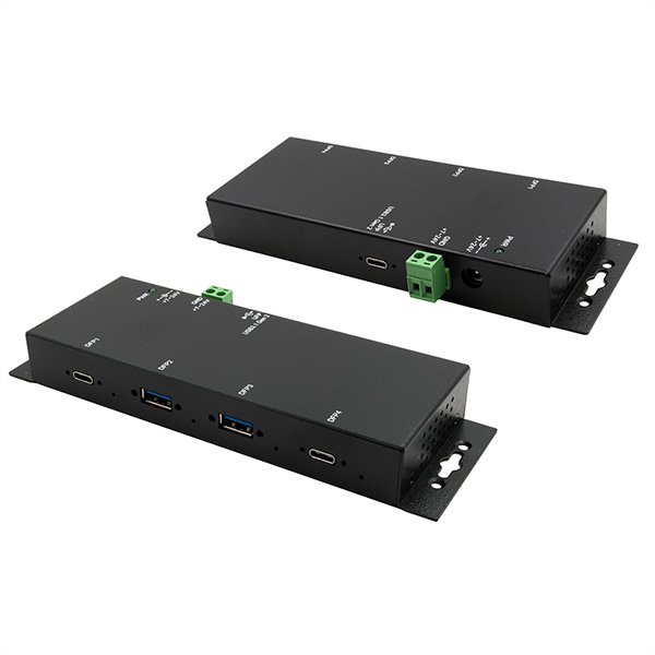 EX-1234HMVS, Hub USB 3.2 Gen2 à 4 ports, 2x USB-C , 2x USB-A 
