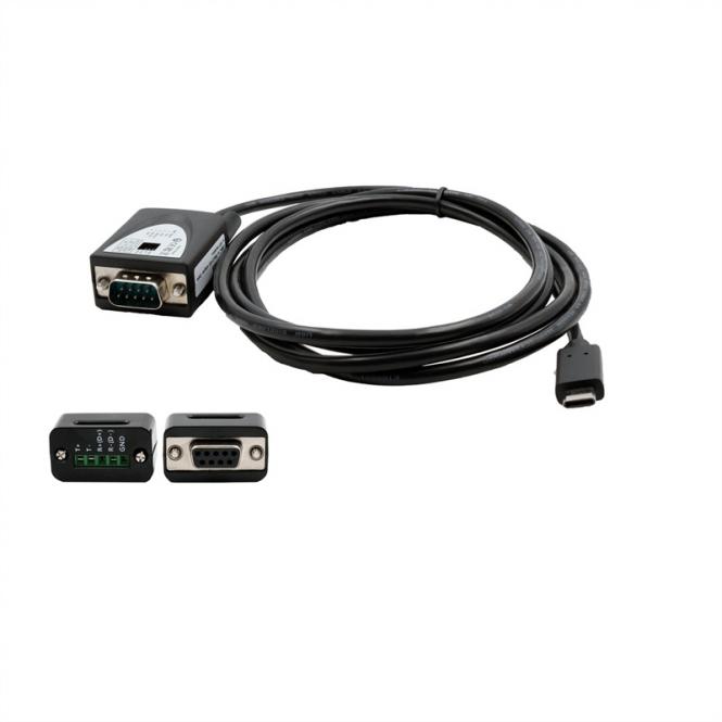Convertisseur de port USB 2.0 vers 1x série RS-422/485, câble, FDT, EX-2346 