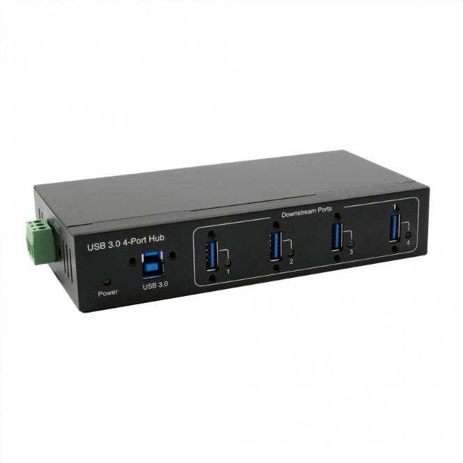 EX-11224HMVS HUB métal 4 ports USB 3.2 Gen 1 VIA VL811+ Chipset 