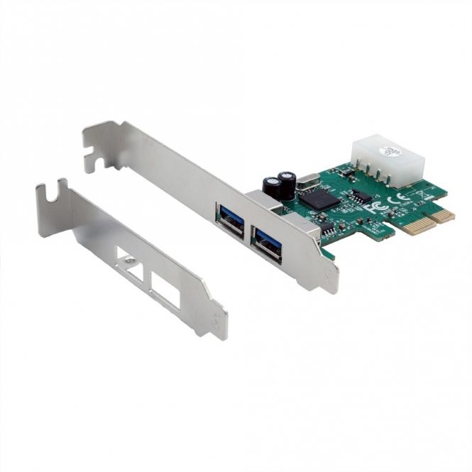 EX-11042 2-Port USB 3.2 Gen 1 PCIe Karte 