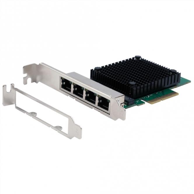 EX-60114 Carte PCIe 4 ports 2.5Gigabit 