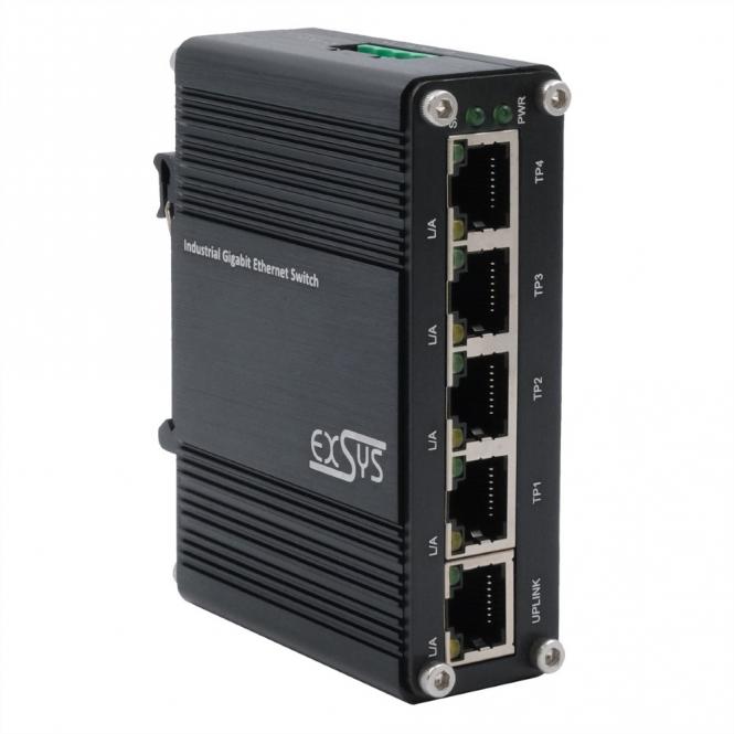 EX-62020 5-Port Industrie Ethernet Switch 