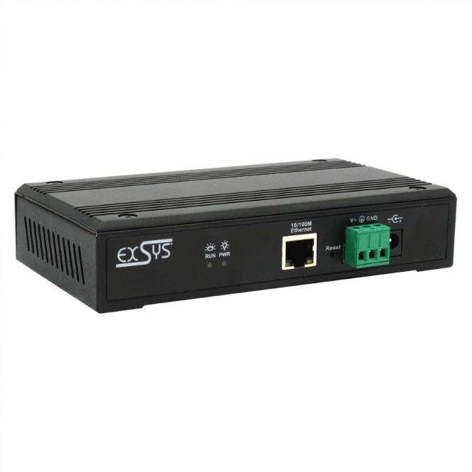 EXSYS EX-61004 Ethernet vers 4x RS-232/422/485 