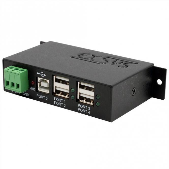 EX-1163HMS USB 2.0 Hub Metall 4-Port 