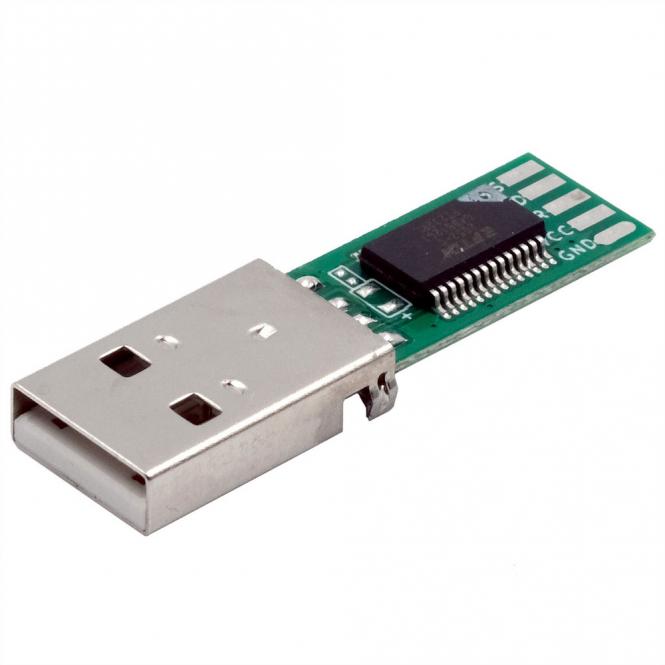 EXSYS EX-13101 Carte de conversion USB vers série 1S RS-232, Chipset FTDI 