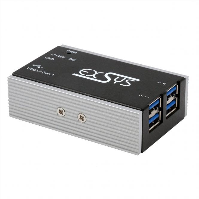 EX-1181HMS-WT 4-Port USB 3.2 Gen 1 Hub 