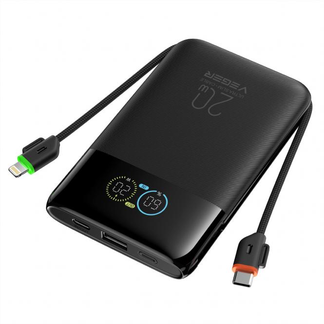 Powerbank W1211A 10000mah Black 