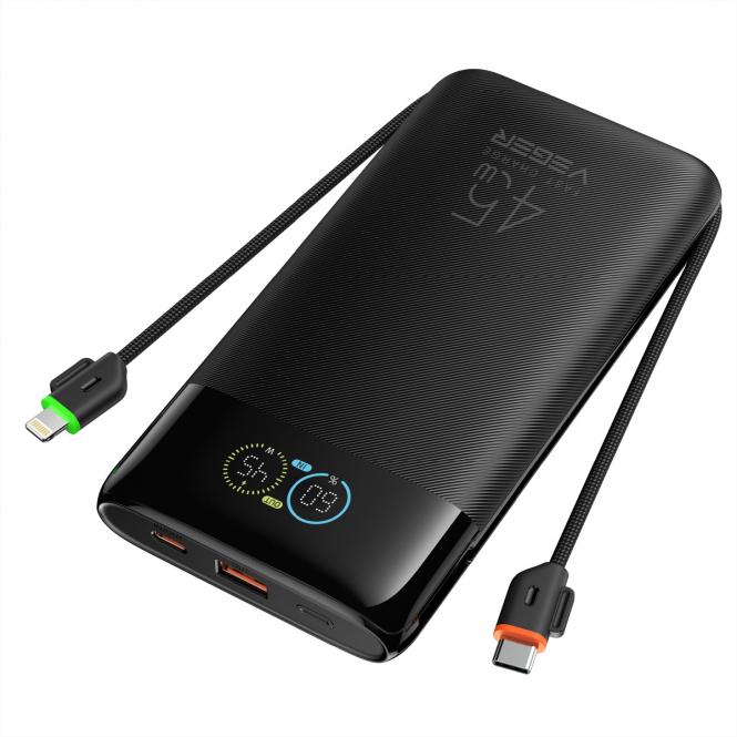 Powerbank W2085S 20000mah Black 