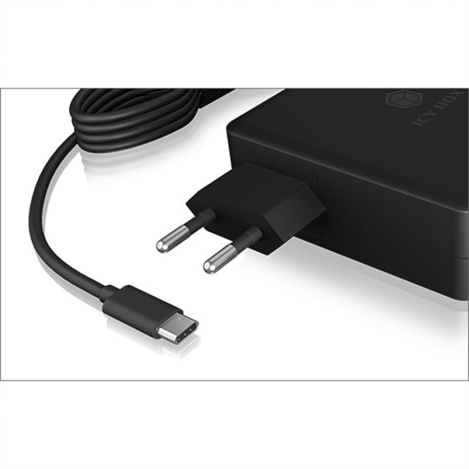 IB-PS101-PD Chargeur enfichable avec PD 90 watts USB-C 
