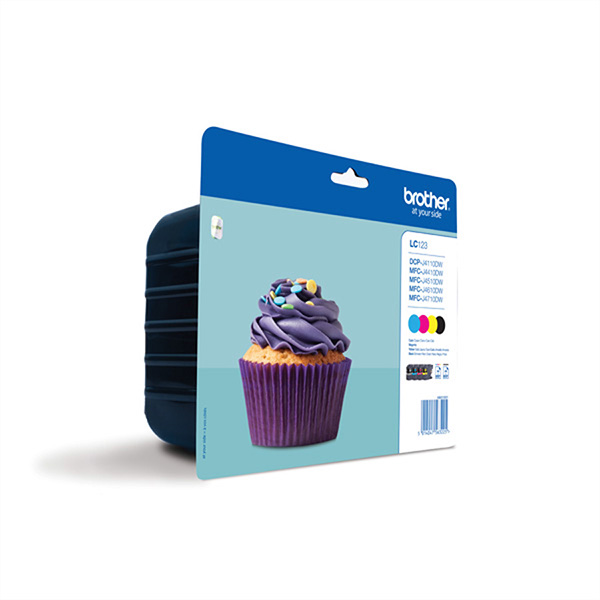 Tinte LC-123VALBP Multipack, MFC-J4410DW 