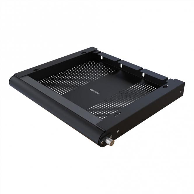 Addit Laptop Sicherheits-Schublade, 623, für Laptops u.a. Geräte, schwarz 