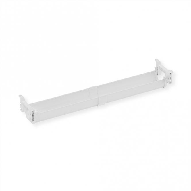 Goulotte Easy2Open, montage sous table, blanc, 85,8cm 
