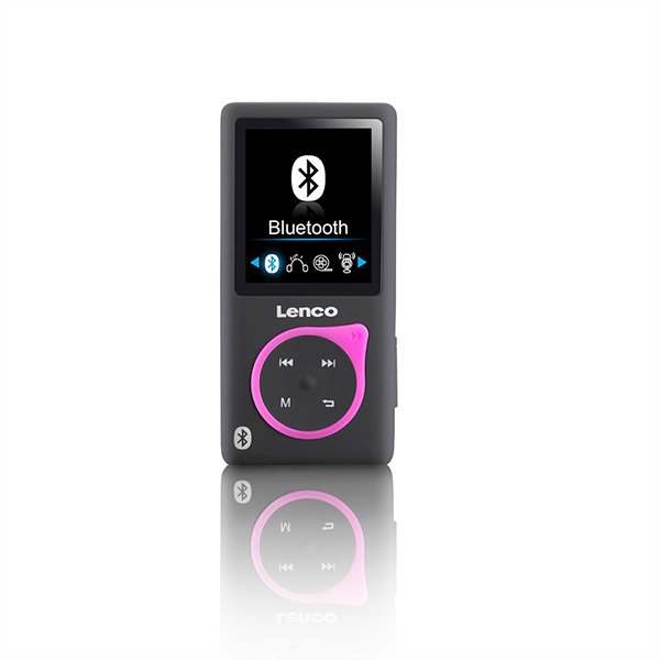 BT MP3 Player, 8GB Speicher, pink 