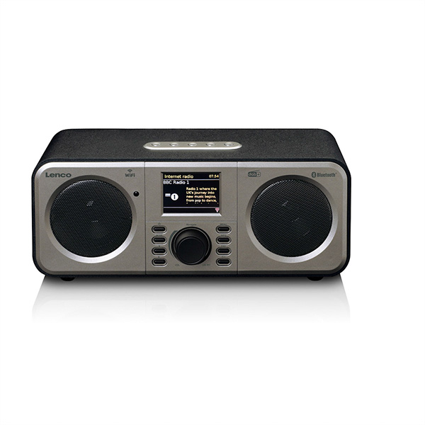 DAB+ Internetradio, schwarz 