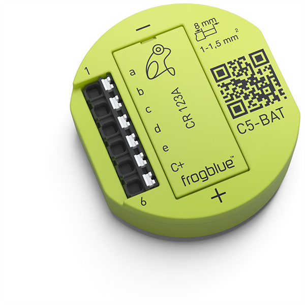 frogContact5-BAT, 5-Kanal Eingang, mit Batterieversorgung 