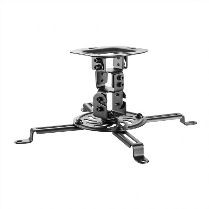 Projektor-Deckenhalterung, bis 13,5kg, schwarz 